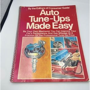 Consumer Guide Auto Tune Ups Made Easy Car Service Tuning Guide book Vintage